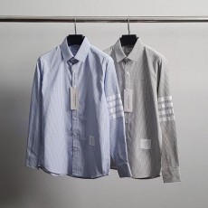 톰* 화이트완장 스트라이프 셔츠