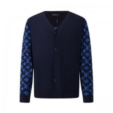 루* 모노그램 믹스 가디건