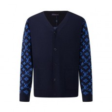 루* 모노그램 믹스 가디건