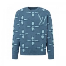 루* 텍스처드 코튼 크루넥