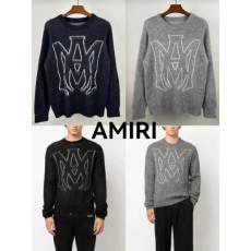 아** 빅로고 모헤어 니트