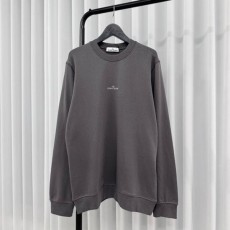 스* 원형 프린트 스웻셔츠