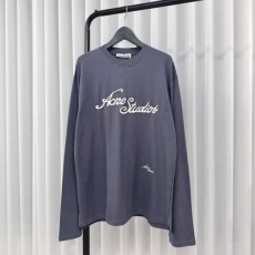 아** 엠보 로고 롱슬리브 티셔츠