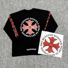 크* 할리우드 레드 로고 긴팔 슬라브