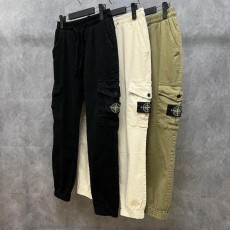 스* 와펜 패치 카고 조거팬츠