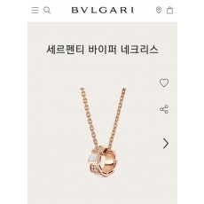 불** 세르펜티 바이퍼 네크리스 목걸이 (로즈골드)