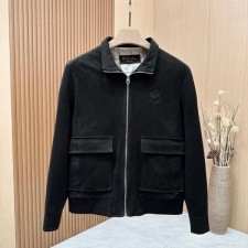 로* 피아나 스웨이드 트러커자켓