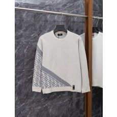 펜* FF로고 사선 울 니트