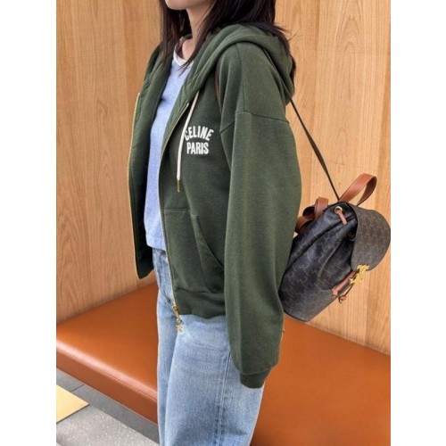 셀** 파리 자수로고 후드 집업  수입