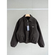 프** 25 플레이트 데님 패딩 자켓  수입