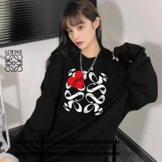 로** 빈티지 하트 디자인 긴팔티셔츠 (시보리없음)