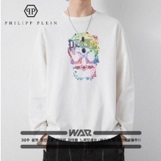 필* 퍼포먼스 플라워 스컬 긴팔 티셔츠 (시보리없음)