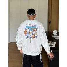 우** 멀티플라워 맨투맨