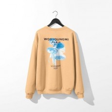 우** 해파리 그래픽 맨투맨