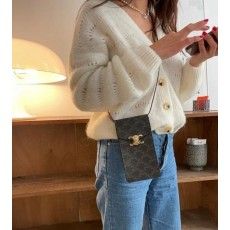 셀** 캔버스 버티칼 폰파우치 미니 크로스백