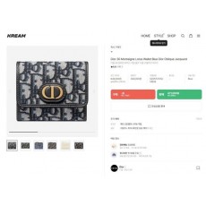 디* 30 몽테인 로터스 지갑 오블리크