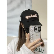 버** 로고 자수 볼캡수입