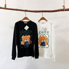 로** LOVER 베어 프린팅 맨투맨