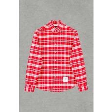 톰* 타탄 체크 버튼 다운 옥스포드 셔츠