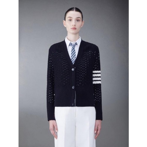 톰* 4빠 완장 포인텔 브이넥 울가디건수입고퀄(여성)