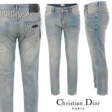 디* 레더탭 오블리크 포켓 슬림 일자진