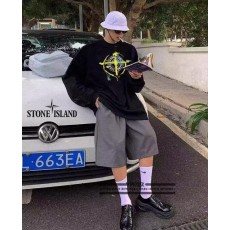 스* 십자가 페인트 디자인 긴팔티셔츠 (시보리없음)