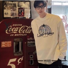 루* 페인트 호박 디자인 긴팔티셔츠 (시보리없음)