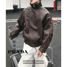 프** 5마고 크롭 레더 자켓