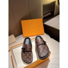 루* LV 이지 뮬 브라운