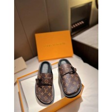 루* LV 이지 뮬 브라운