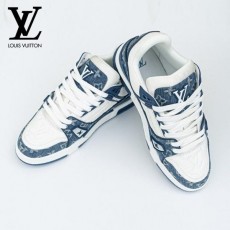 루* 트레이너 블루데님 스니커즈