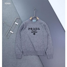 프** 밀라노 로고 라운드 니트