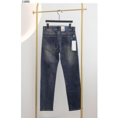 버** 남성 슬림핏 진청 데님 팬츠