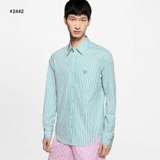 루* LV 모노그램 스트라이프 셔츠