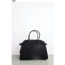 더** Soft Margaux 15 Bag in Suede Black