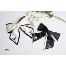 샤* CC로고 헤어 리본핀