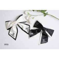 샤* CC로고 헤어 리본핀