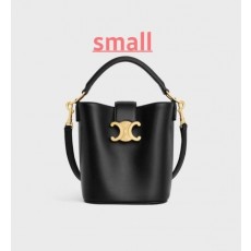 셀** NEW 스몰 루이즈백 부드러운 카프스킨 black 버킷백풀박스
