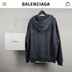 발**** 엠보로고 피그먼트 오버핏 후드집업