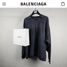 발**** 파리 로고 피그먼트 오버핏 맨투맨