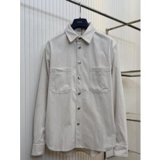 디* 스트라이프 코듀로이 셔츠 재킷 입고