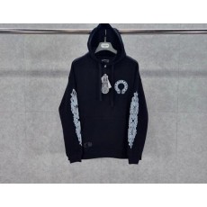 크* 플로럴 홀스슈 후드티