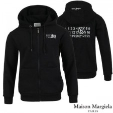 메* 마르지엘라 넘버 로고 후드집업
