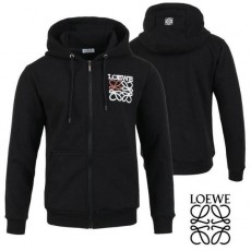 로** 아나그램 자수 후드집업