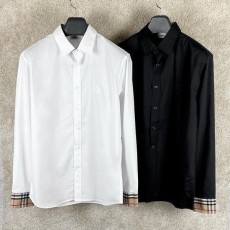 버** TB 모노그램 체크 포인트 셔츠