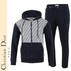 디* 배색 전판 나염 후드집업 셋업