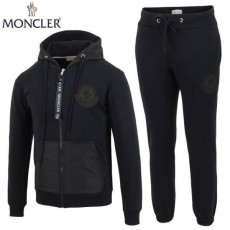 빅로고 배색 후드집업 셋업