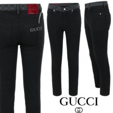 구* 레터링 로고 자가드 블랙슬림 일자진