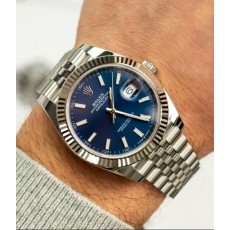 로** 데이트저스트 블루 41mm