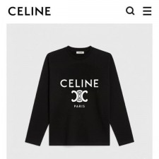 셀** 트리에포 로고 긴팔 티셔츠